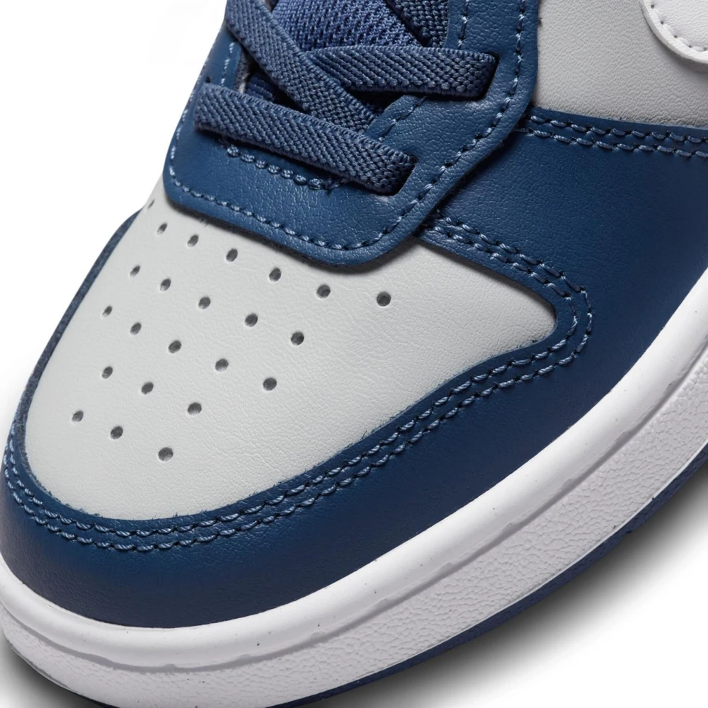 Nike Avalynė Vaikams Court Borough Low 2 Mėlyna Pilkas BQ5451 016