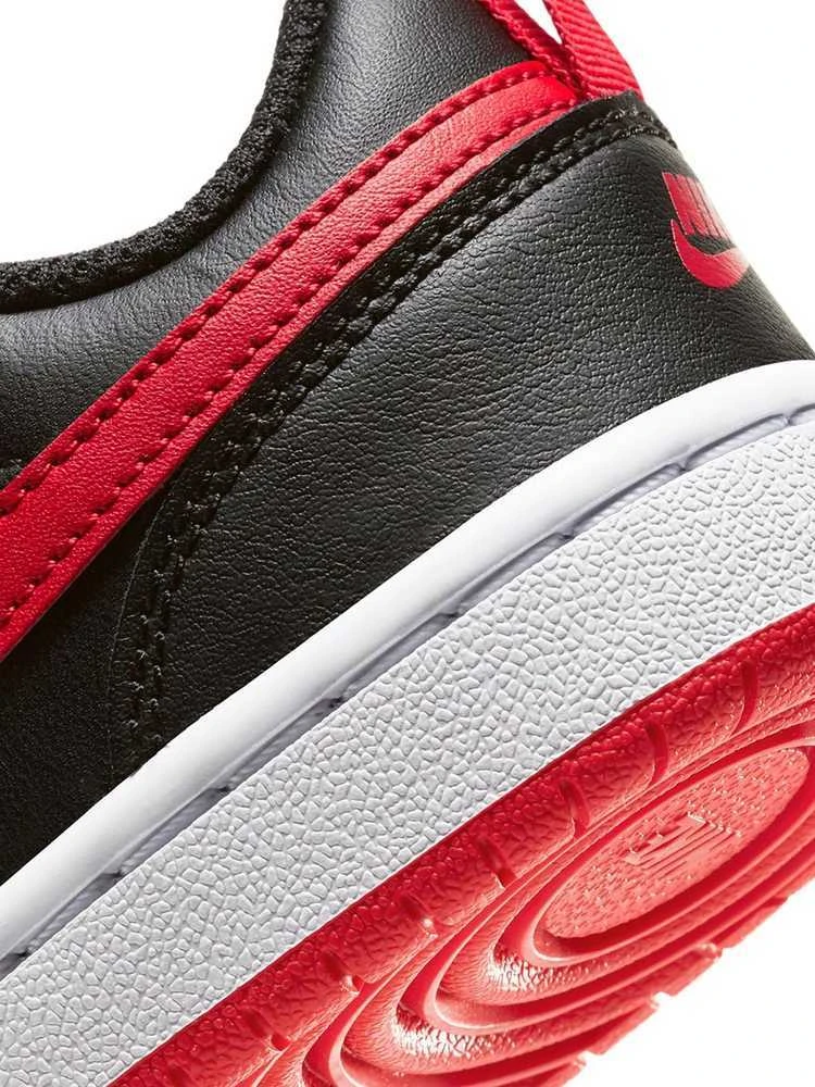 Nike Avalynė Vaikams Court Borough Low2 Juodas Raudona BQ5451 007