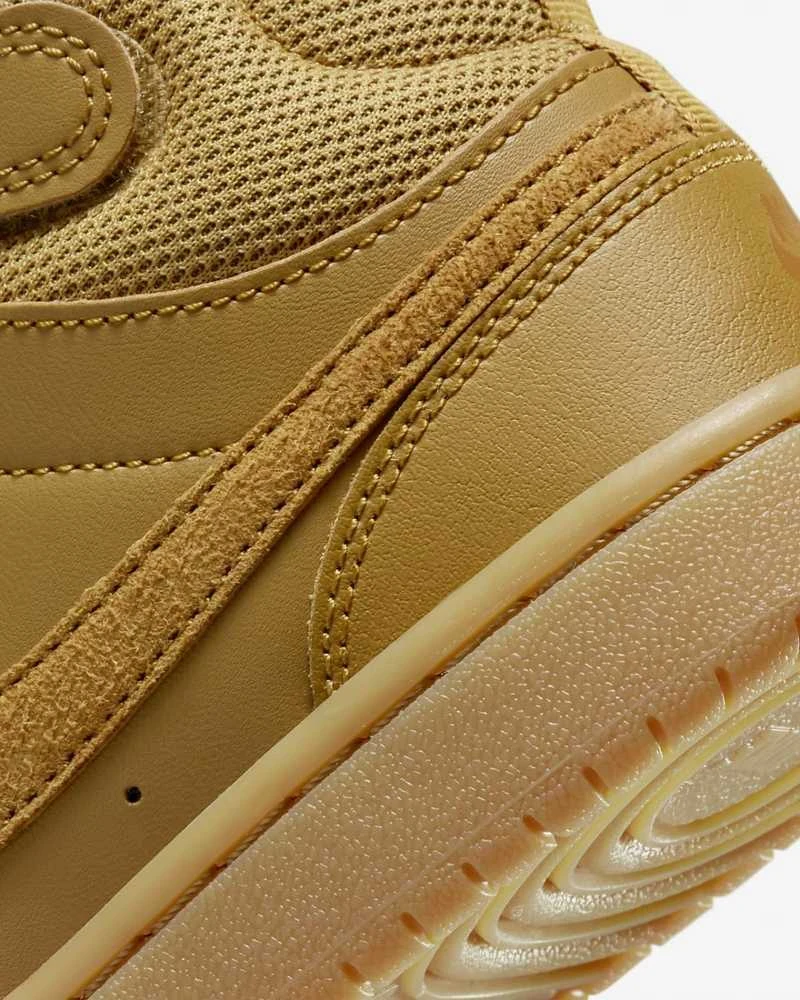 Nike Avalynė Vaikams Court Borough Mid 2 Brown CD7783 701