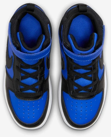 Nike Avalynė Vaikams Court Borough Mid 2 Juodas Mėlyna CD7783 404