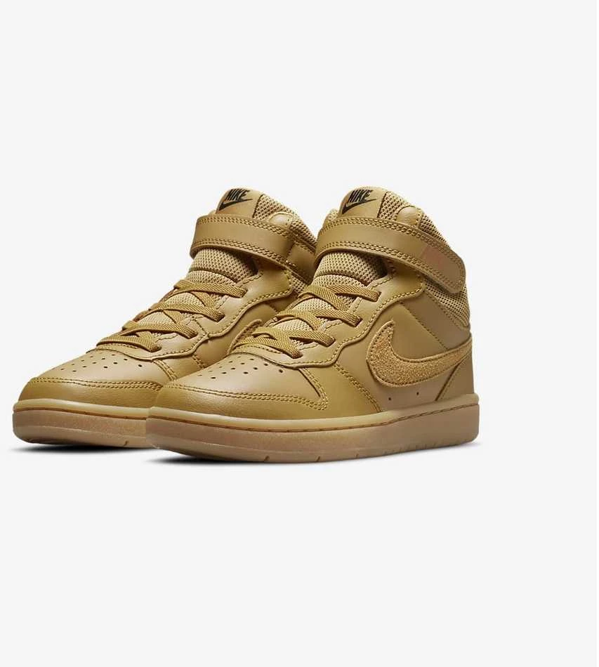 Nike Avalynė Vaikams Court Borough Mid 2 Brown CD7783 701
