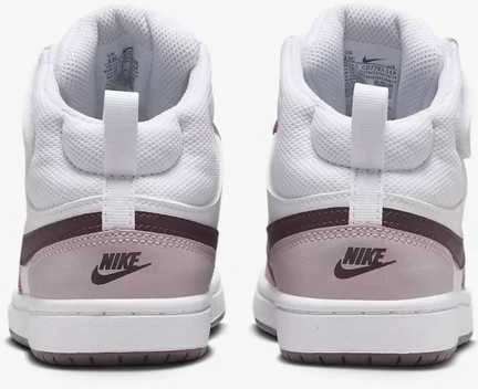 Nike Avalynė Vaikams Court Borough Mid 2 Baltas Violet CD7783 118
