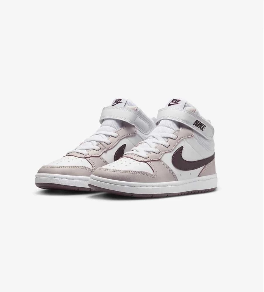 Nike Avalynė Vaikams Court Borough Mid 2 Baltas Violet CD7783 118