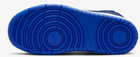Nike Avalynė Vaikams Court Borough Mid 2 Juodas Mėlyna CD7783 404