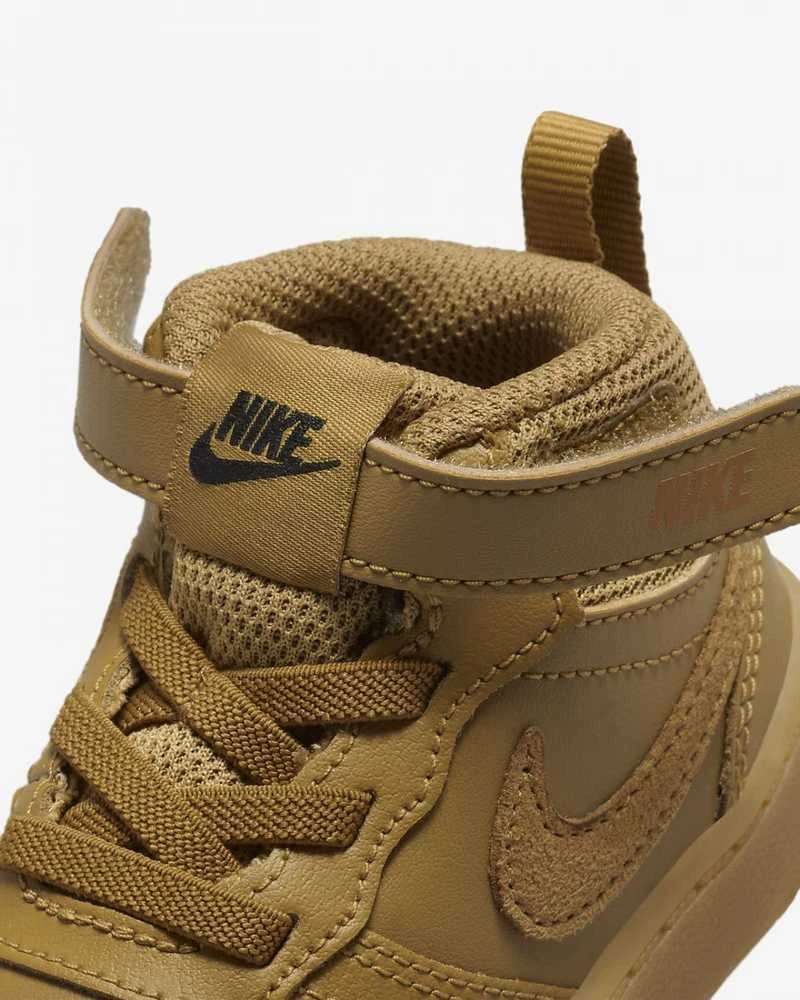 Nike Avalynė Vaikams Court Borough Mid 2 Brown CD7784 701