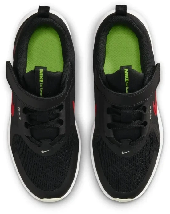 Nike Avalynė Vaikams Nk Star 5 Runner Juodas Raudona HF7005 010