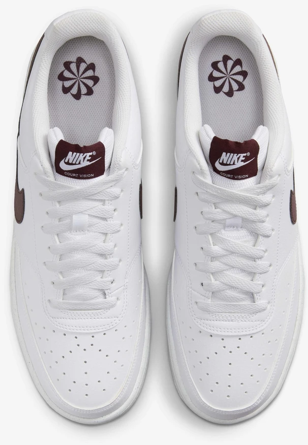Nike Avalynė Vyrams Court Vision Lo Nn Baltas Bordo DH2987 113