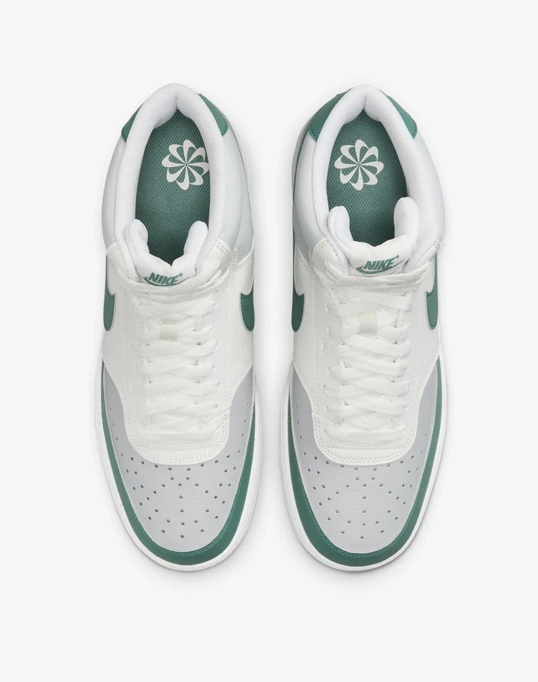 Nike Avalynė Vyrams Court Vision Mid Nn Pilkas Žalias Baltas DN3577 102