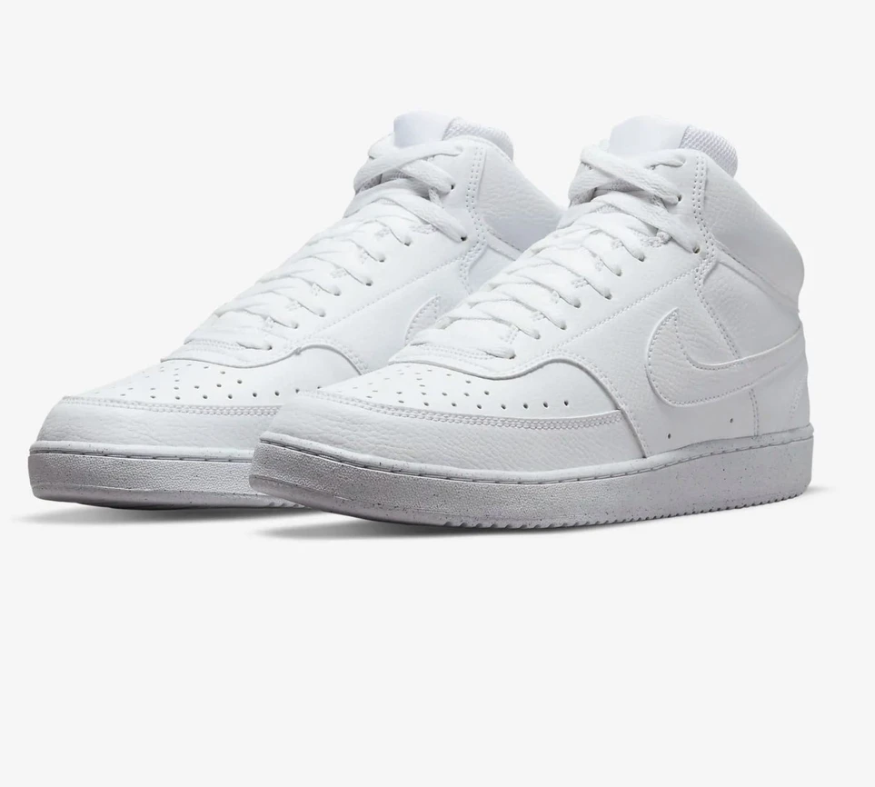 Nike Avalynė Vyrams Court Vision Mid Nn Baltas DN3577 100