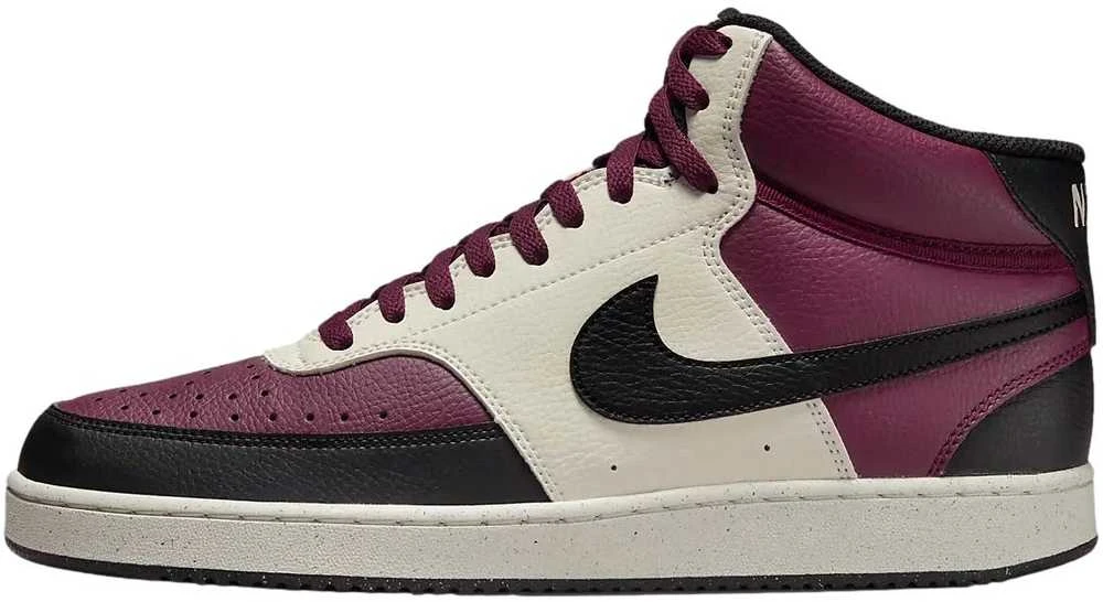 Nike Avalynė Vyrams Court Vision Mid Nn Baltas Bordo DN3577 600