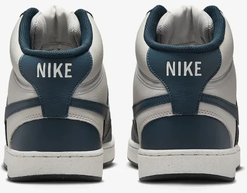Nike Avalynė Vyrams Court Vision Mid Nn Juodas Mėlyna Pilkas DN3577 004