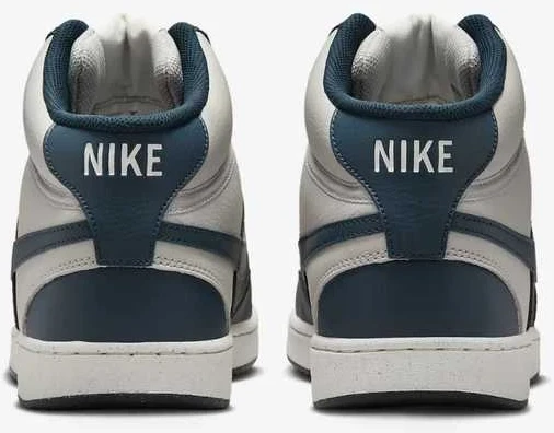 Nike Avalynė Vyrams Court Vision Mid Nn Juodas Mėlyna Pilkas DN3577 004