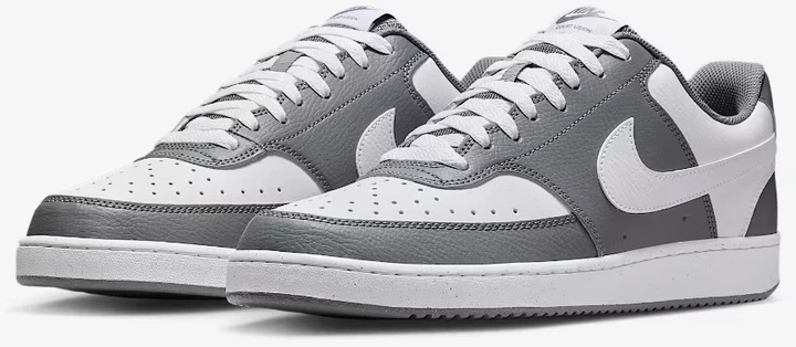 Nike Avalynė Vyrams Nike Court Vision Lo Pilkas Baltas HM9862 003