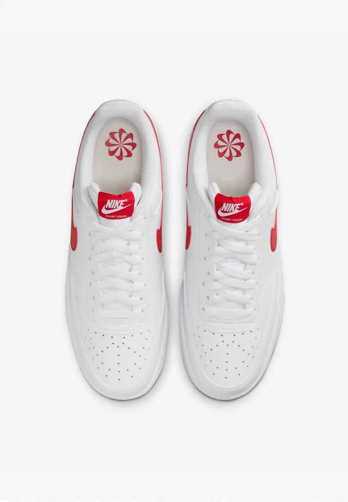 Nike Avalynė Vyrams Nk Court Vision Lo Nn Ess Baltas Raudona HF1744 101