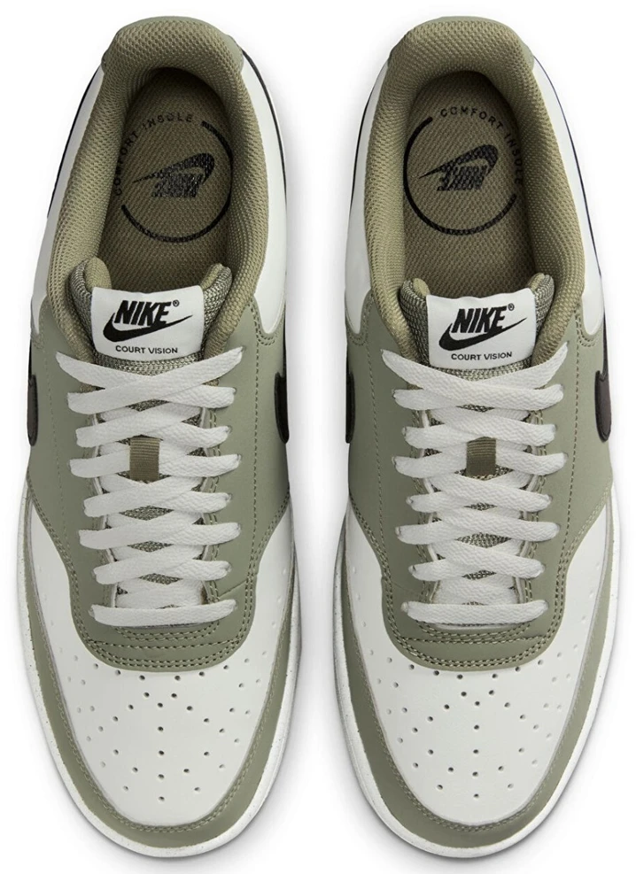 Nike Avalynė Vyrams Nk Court Vision Lo P Nb Chaki Baltas IM0459 104