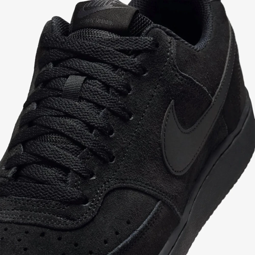 Nike Avalynė Vyrams Nk Court Vision Low Suede Premium Juodas IQ9749 001