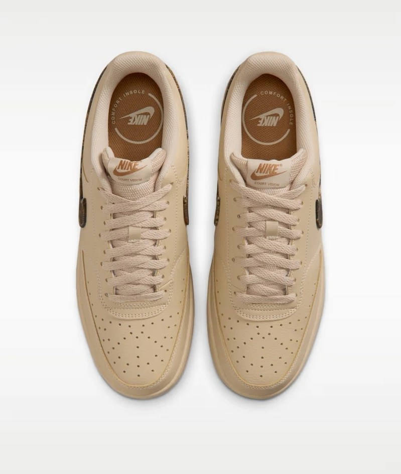Nike Avalynė Vyrams Nk Court Vision Se rusvai gelsvas IV5722 200