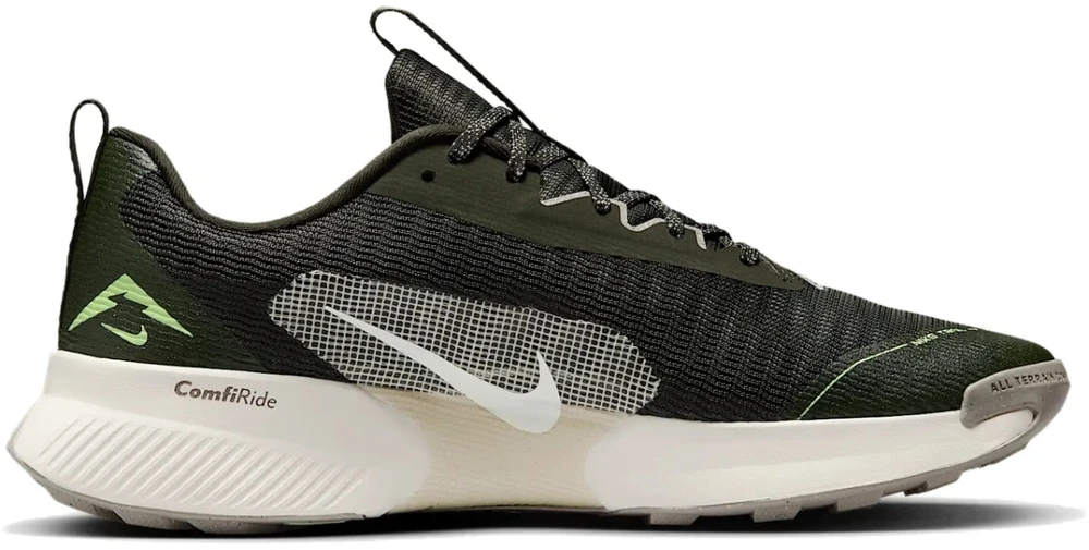Nike Avalynė Vyrams Nk Juniper Trail 3 Pilkas Khaki FQ0904 301