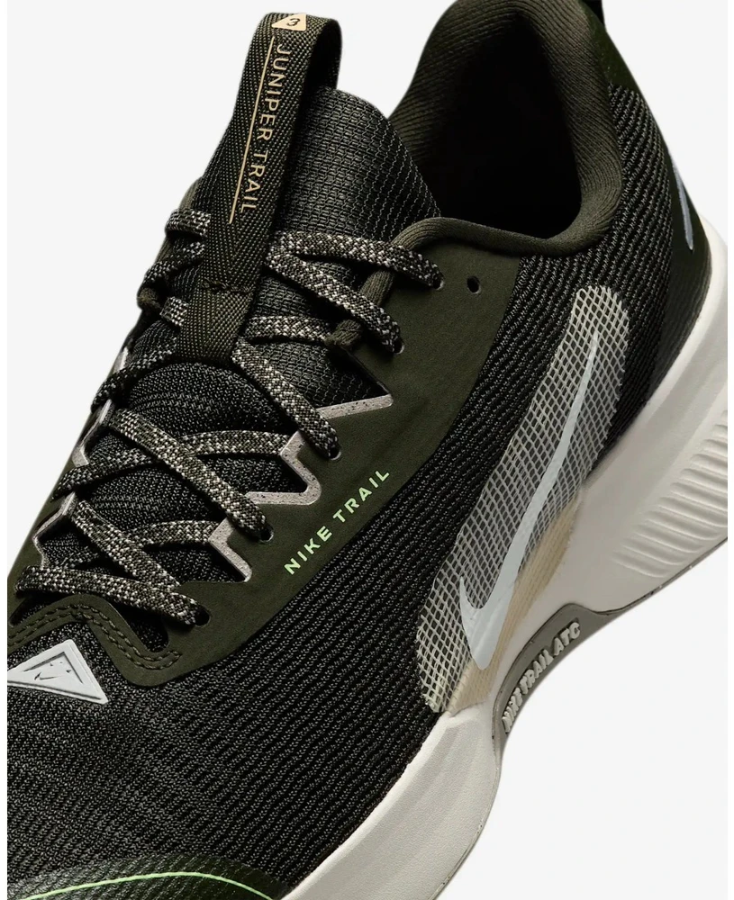 Nike Avalynė Vyrams Nk Juniper Trail 3 Pilkas Khaki FQ0904 301