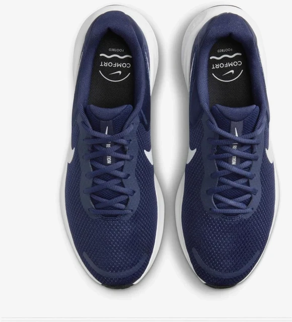 Nike Avalynė Vyrams Revolution 7 Baltas Mėlyna FB2207 400