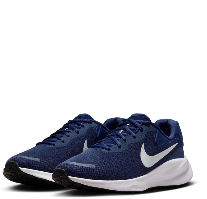 Nike Avalynė Vyrams Revolution 7 Baltas Mėlyna FB2207 400