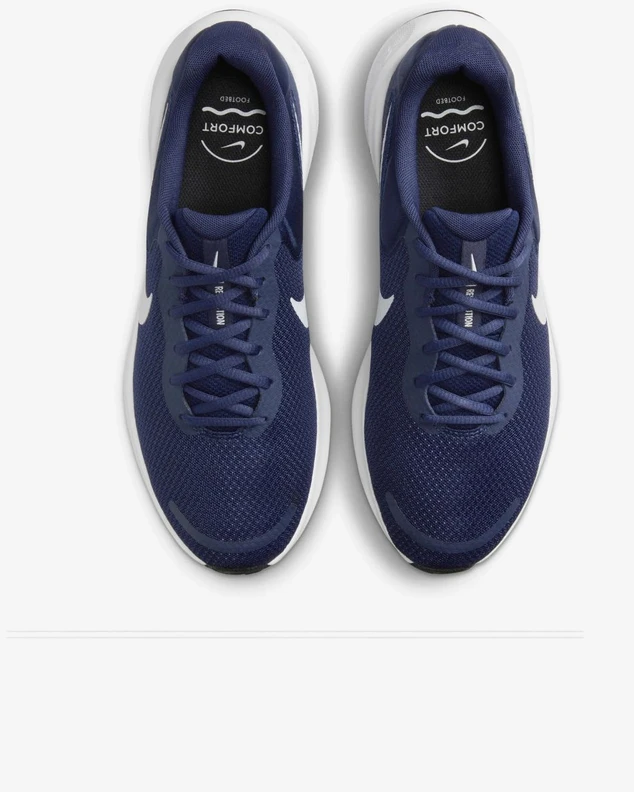 Nike Avalynė Vyrams Revolution 7 Baltas Mėlyna FB2207 400