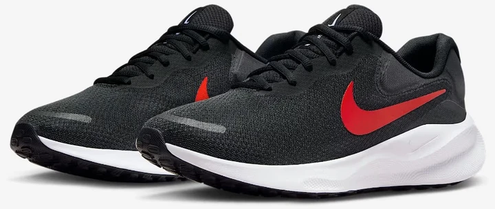 Nike Avalynė Vyrams Revolution 7 Juodas Raudona FB2207 003