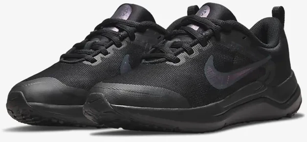 Nike Bėgimo Avalynė Paaugliams Downshifter 12 Nn Juodas DM4194 002