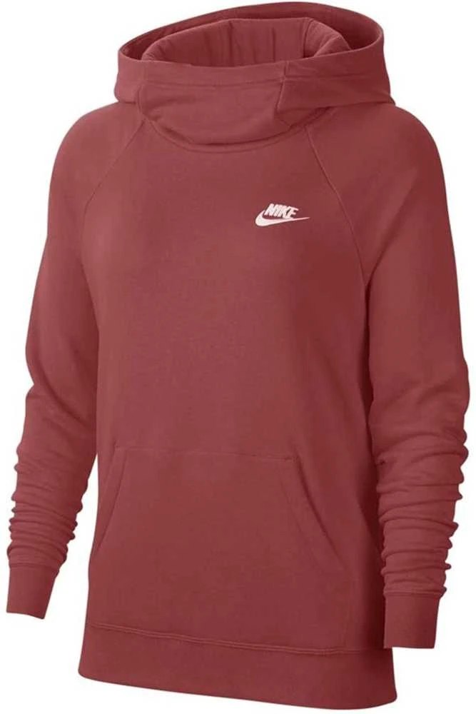 Nike Džemperis Moterims Nsw Essntl Flc Fnl Hoodie Bordo BV4116 273