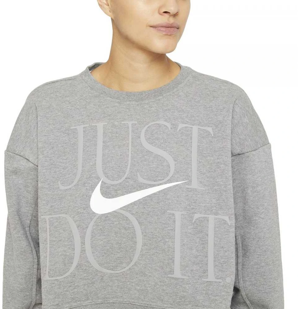 Nike Džemperis Moterims W Nk Df Gx Get Fit Fc Cw Pilkas DD6130 091