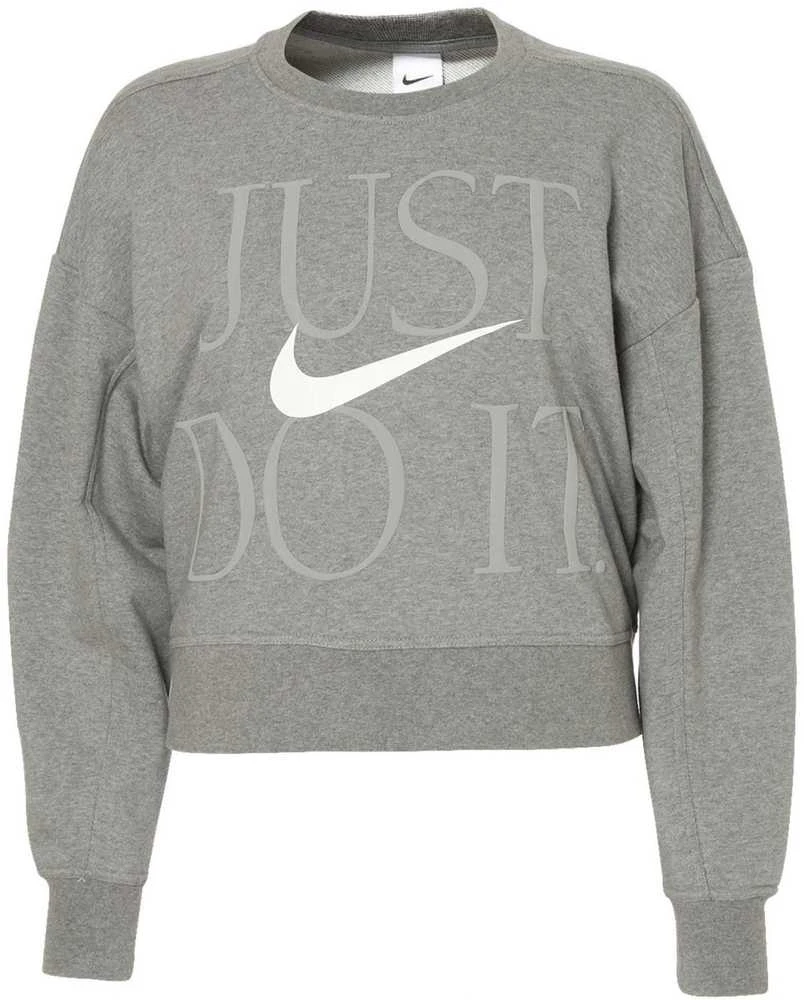Nike Džemperis Moterims W Nk Df Gx Get Fit Fc Cw Pilkas DD6130 091