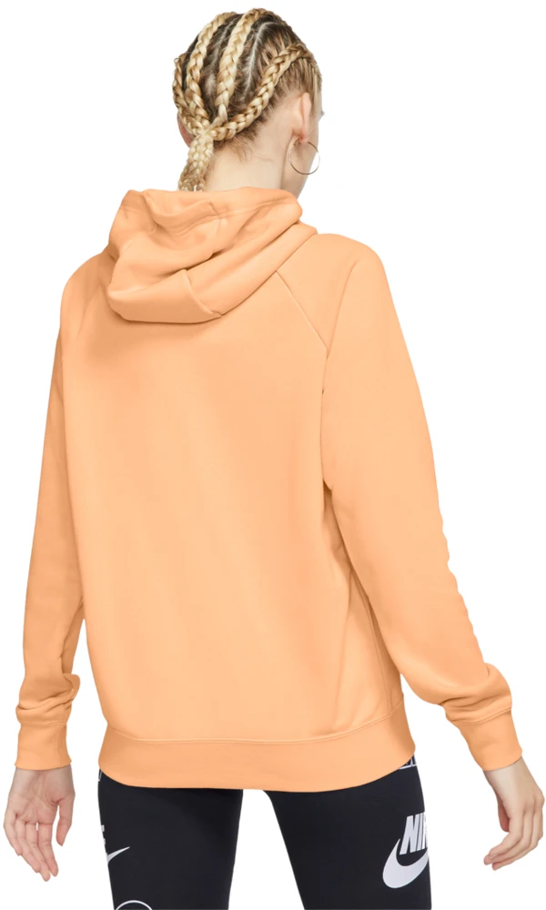 Nike Džemperis Moterims W Nsw Essntl Hoodie FZ Flc Oranžinis BV4122 734
