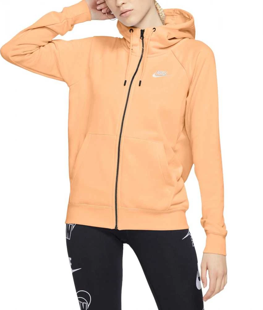 Nike Džemperis Moterims W Nsw Essntl Hoodie FZ Flc Oranžinis BV4122 734