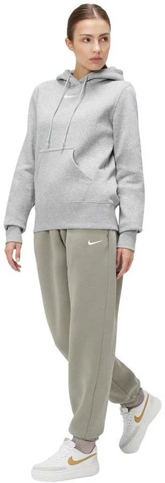 Nike Džemperis Moterims W Nsw Phnx Flc Std Po Hoodie Pilkas HF6839 063