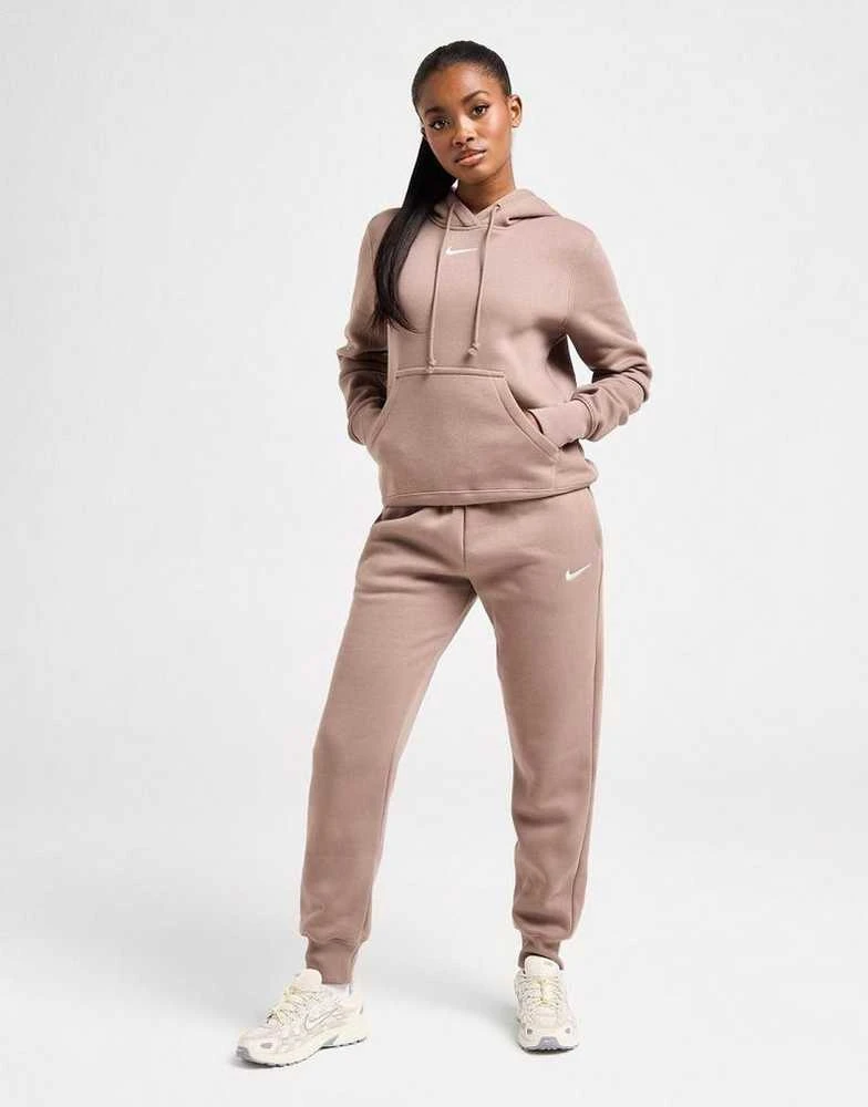 Nike Džemperis Moterims W Nsw Phnx Flc Std Po Hoodie Brown HF6839 233