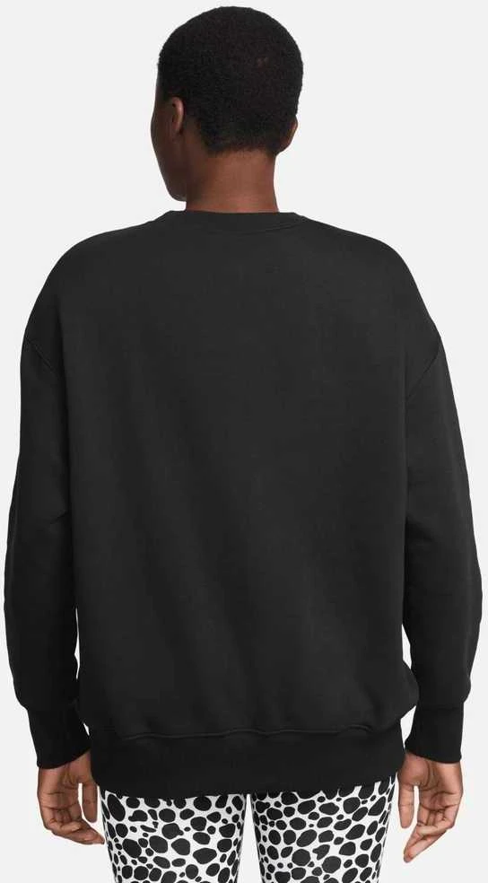 Nike Džemperis Moterims W Nsw Phnx Fleece Os Crew Juodas DQ5733 010