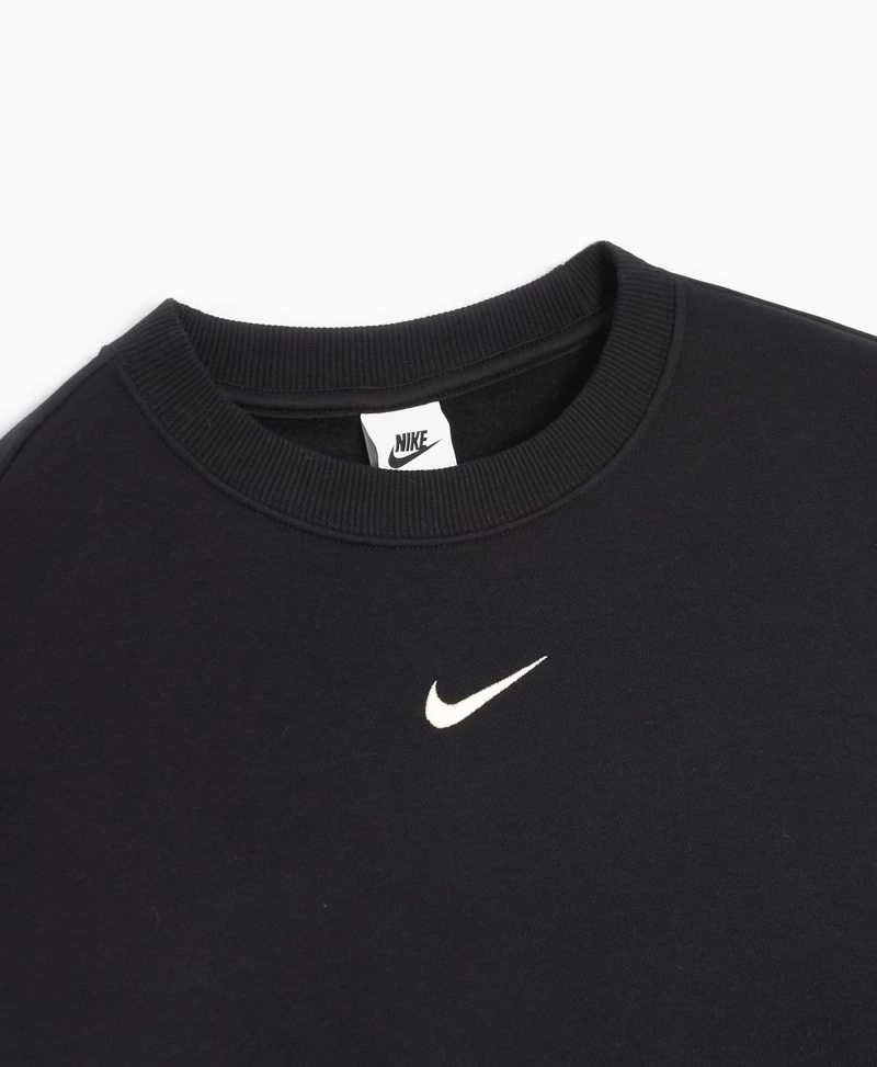 Nike Džemperis Moterims W Nsw Phnx Fleece Os Crew Juodas DQ5733 010