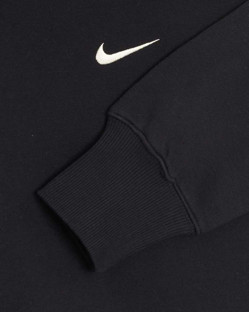 Nike Džemperis Moterims W Nsw Phnx Fleece Os Crew Juodas DQ5733 010
