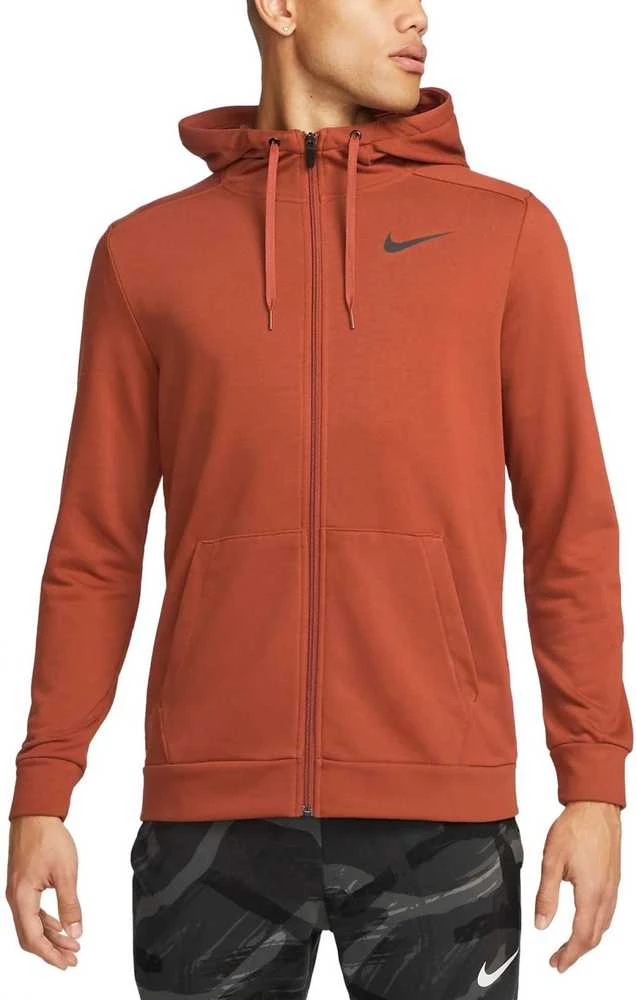 Nike Džemperis Vyrams Df Hdie Fz Fl Brown CZ6376 832