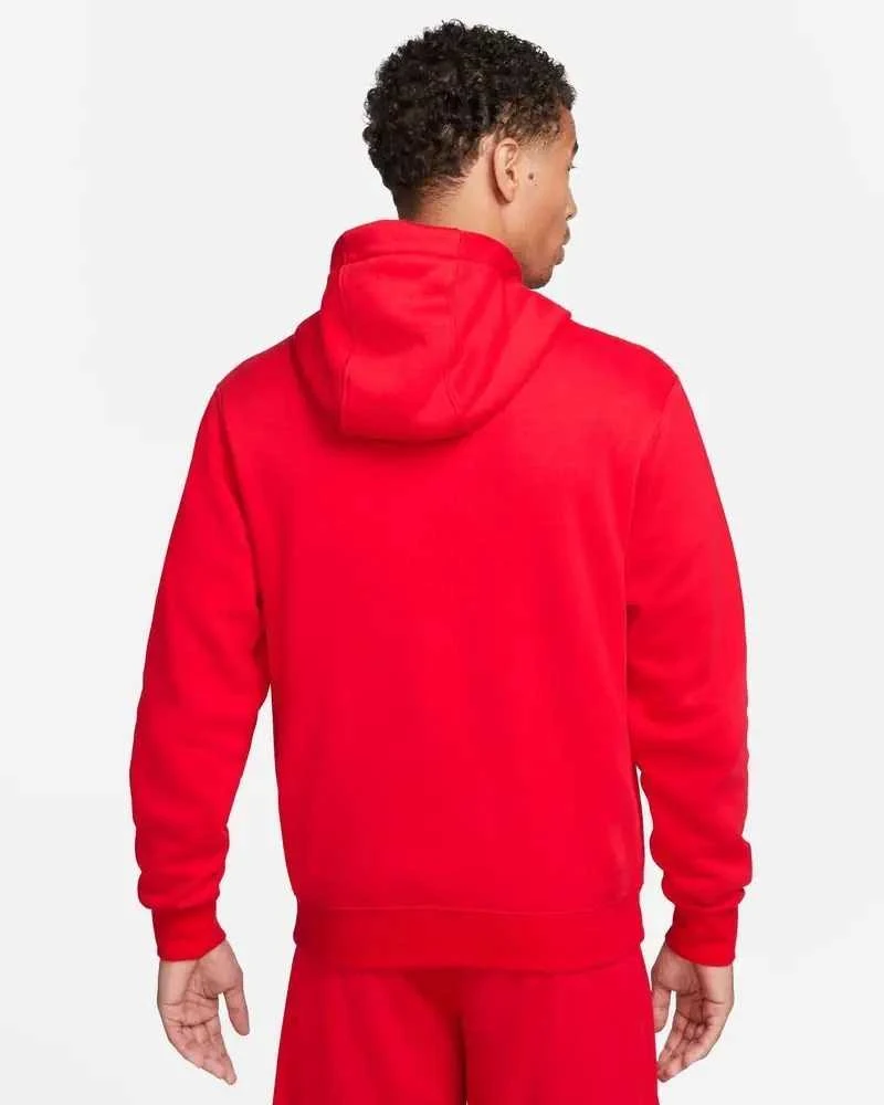 Nike Džemperis Vyrams Fleece Park Hoodie Raudona CW6894 657