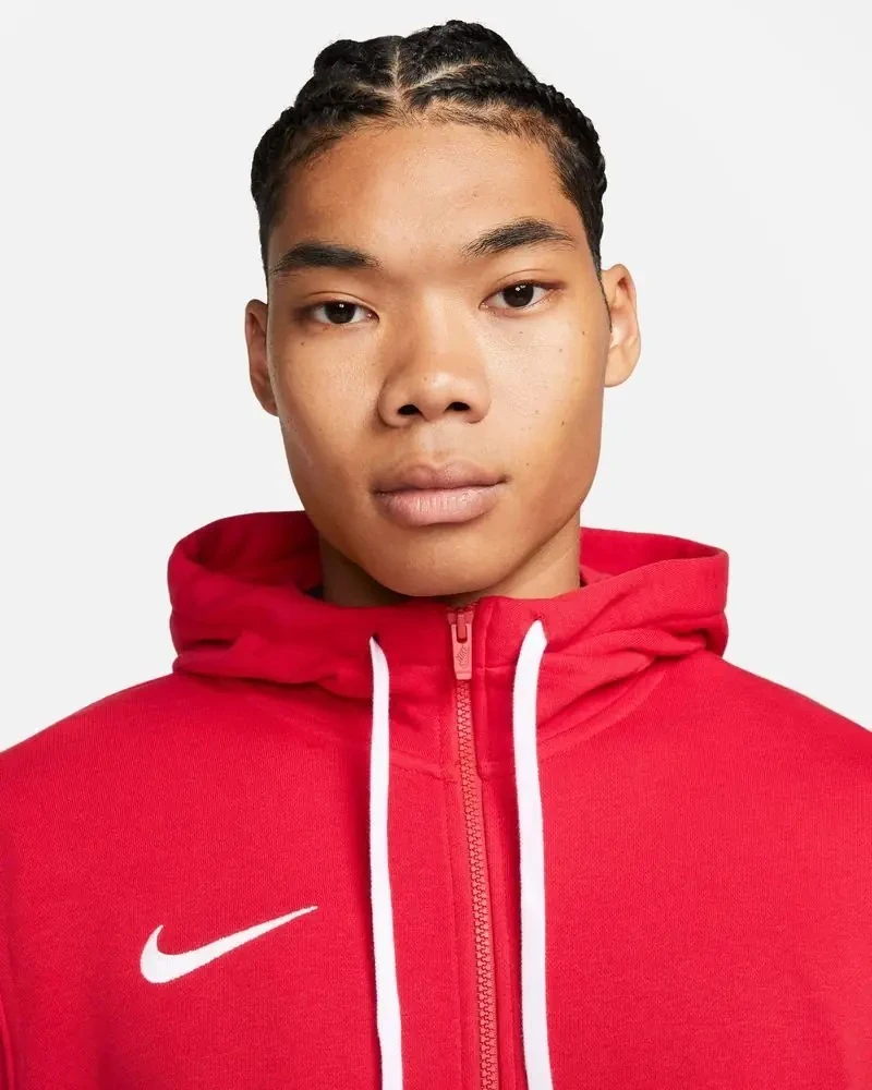 Nike Džemperis Vyrams Full Zip Fleece Hoodie Raudona CW6887 657