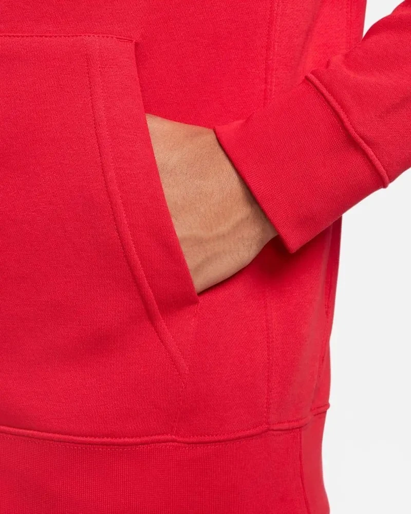Nike Džemperis Vyrams Full Zip Fleece Hoodie Raudona CW6887 657