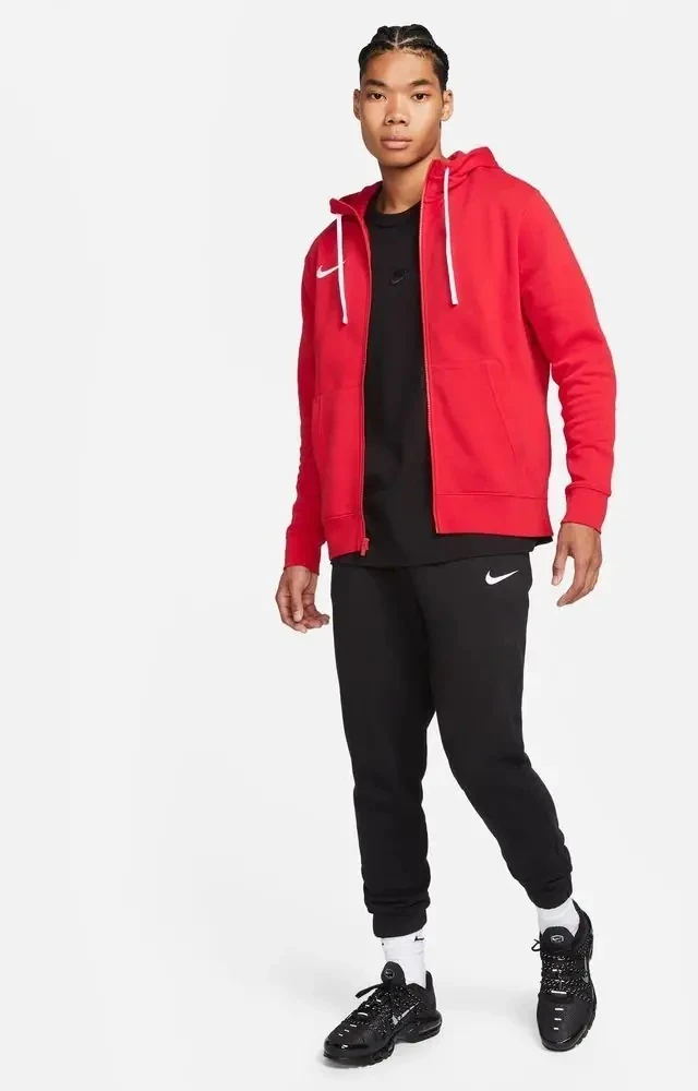 Nike Džemperis Vyrams Full Zip Fleece Hoodie Raudona CW6887 657