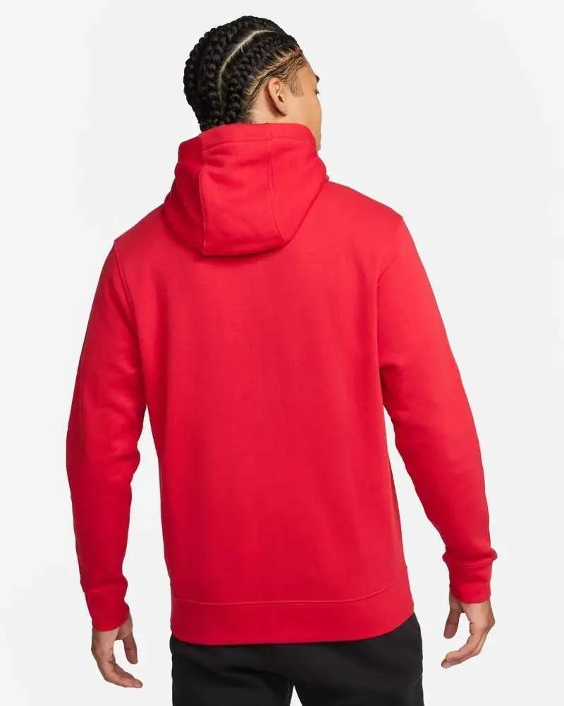 Nike Džemperis Vyrams Full Zip Fleece Hoodie Raudona CW6887 657