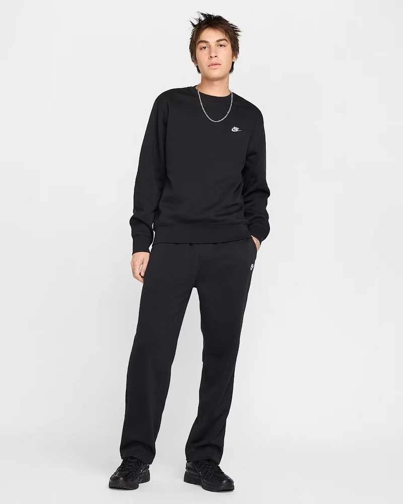 Nike Džemperis Vyrams M Nk Club Bb Crew Fl Juodas FN3886 010