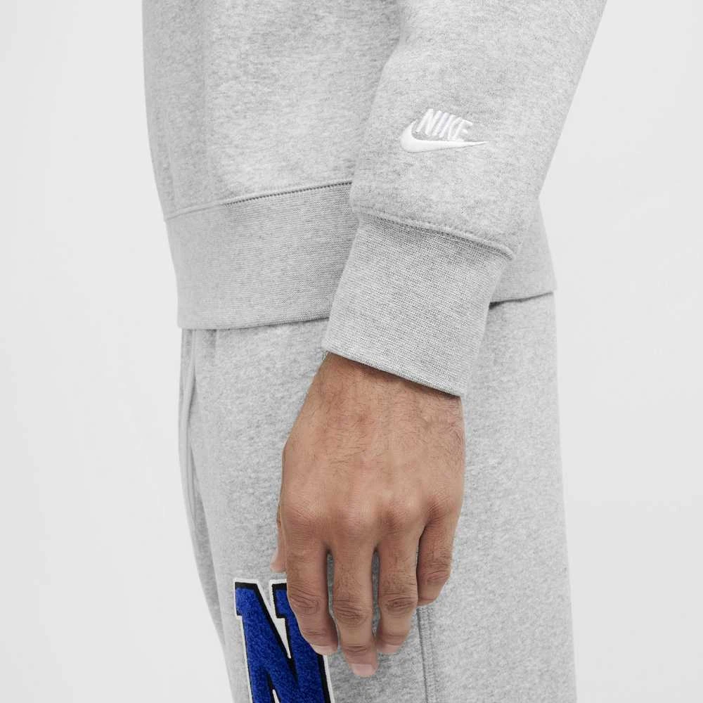 Nike Džemperis Vyrams M Nk Club Bb Crew Letters Pilkas FZ0879 063