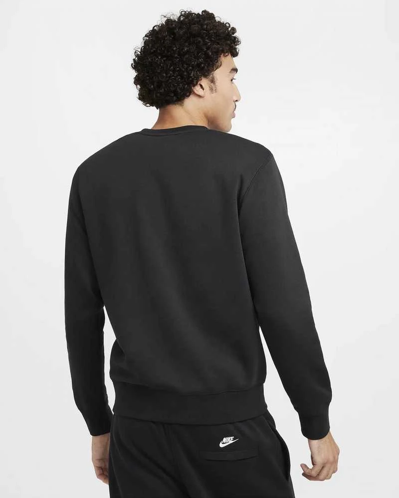 Nike Džemperis Vyrams M Nk Club Bb Crew Letters Juodas FZ0879 010