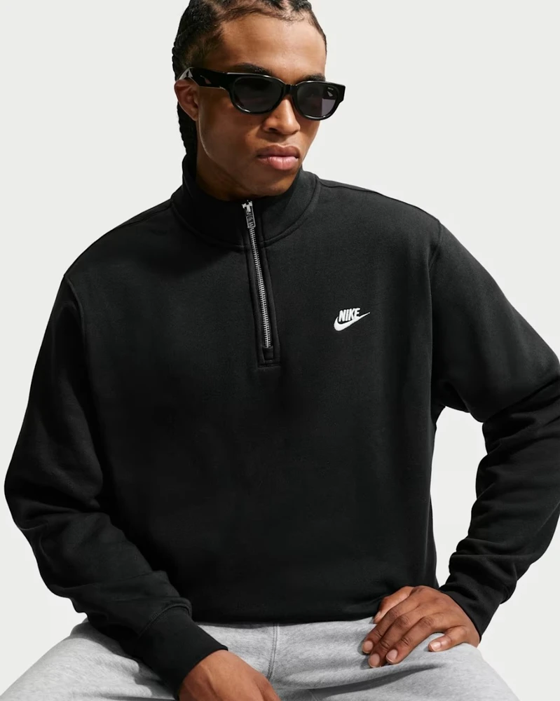 Nike Džemperis Vyrams M Nk Club Bb Hz Top Fl Juodas FN3864 010