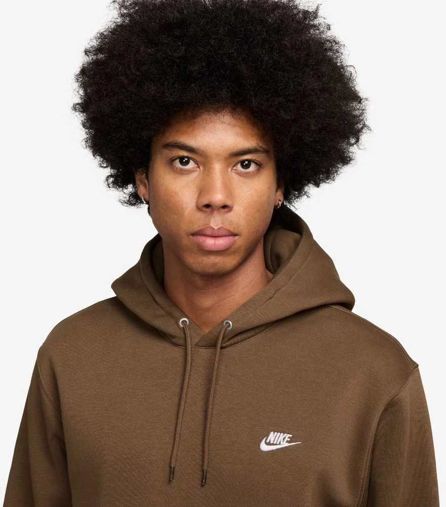 Nike Džemperis Vyrams M Nk Club Bb Po Hoodie Fl Brown FN3859 235