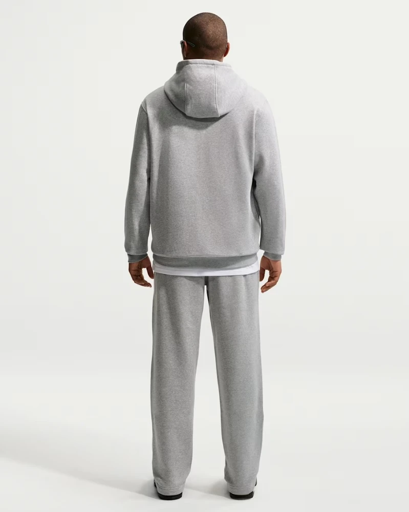 Nike Džemperis Vyrams M Nk Club Bb Po Hoodie Fl Pilkas FN3859 063